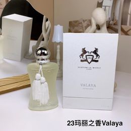 Gratis verzending naar de VS in 3-7 dagen origineel 1: 1 parfums marly valaya 75 ml sexy dames parfume eau de parfum vrouw