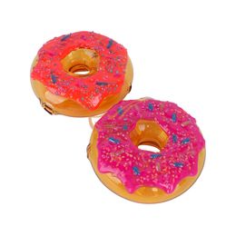 Tabak Donut Hand Bedwelmende Glazen Pijpen Pyrex Lepel Waterpijpen Olie Branders Nagel Chroma Glazen Pijp 3Inches