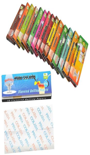 Tobacco Fumer Cigarette Rolling Paper Booklet Roll Cigarettes Papiches Papines du filtre tube Tips roulés 9141307