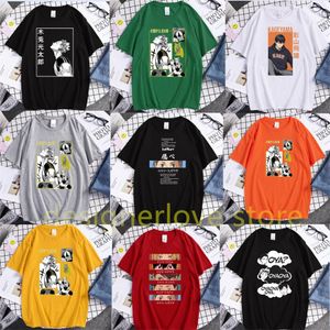 tobio haikyuu t-shirt cartoon anime haikyuu tshirt ontwerper heren kageyama oversized t-shirt plus maat zwart wit rood groen man outfit grappige ogen bokuto Janpan trendy