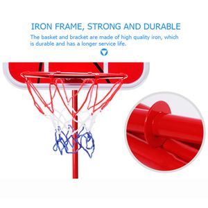 Rack de support de cerceau de basket-ball réglable pour les tout-petits pour bébé intérieur bébé extérieur à balle intérieure sport de jim de jim