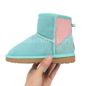 Bottes australiennes pour enfants, Mini chaussures pour filles, bottes de neige de styliste, taille classique 21-35
