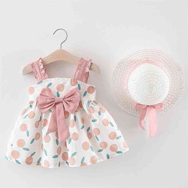 Enfant en bas âge bébé belle robe été né filles lapin robes Costumes de fête enfants infantile Denim vêtements 210429