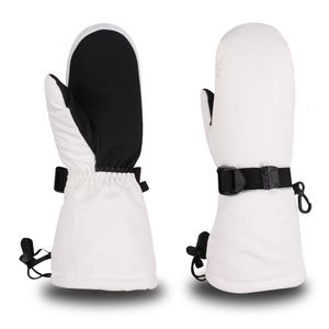 Gants de neige imperméables pour bébés filles, coupe-vent d'hiver, gants de Ski épais et chauds pour 2 à 6 ans, 240102