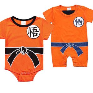 Toddler Bodys Bébés Filles Halloween One-Pieces Nouveau-Né Anime Outfit Infant Cotton Party Romper À Manches Courtes Cartoon Onesie G220517