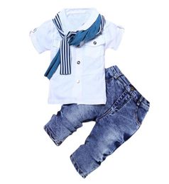 Enfant en bas âge garçons vêtements enfants Designer garçons vêtements hiver garçon ensemble 2 pièces à manches longues survêtement enfants automne vêtements30652587114