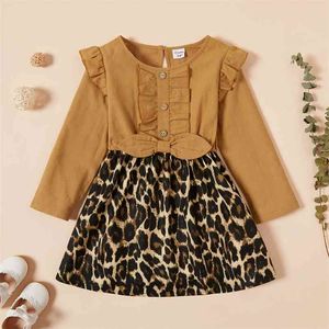 Toddler Girl Leopard Jurk 210528