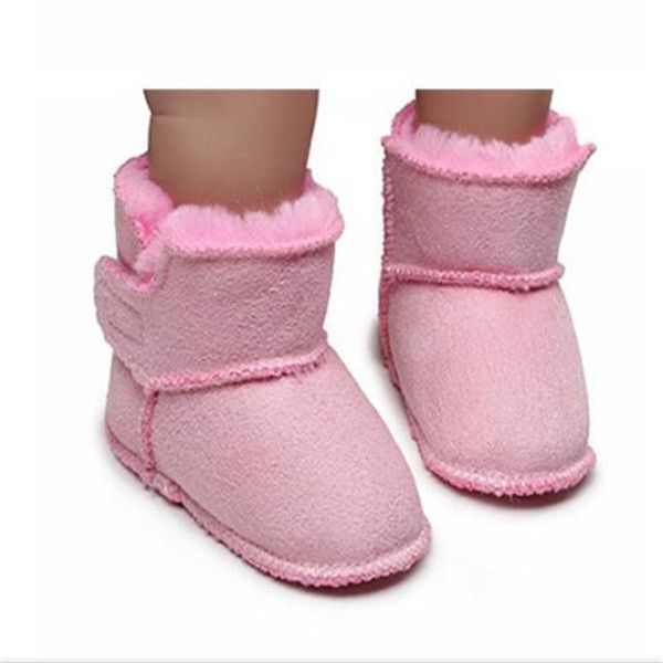 Botas para niños pequeños Zapatos de invierno para niños botines para caminar con suela suave para bebés Botín súper cálido Prewalkers Botas para la nieve de diseñador Primeros caminantes para bebés recién nacidos