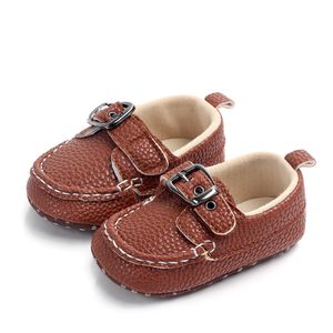 Peuter Baby Pasgeboren Babyschoenen Baby Zachte Zool Suède Schoenen Jongen Meisje Schoenen Mocassin-Gommino Hasp Casual Sneakers 0-18M