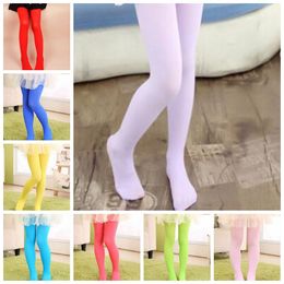 Leggings para niños pequeños Diseñador de niños Ropa de terciopelo Pantimedias de baile de ballet Medias de color caramelo Pantalones pitillo Medias Pantalones de moda YP5395