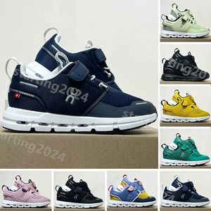 Toddler Running Sneakers sur Cloud Kids Designer Chaussures Girls Boys Trainers Sports Baby Shoe Black Youth Athletic Outdoor Sneaker 22-35 T412
