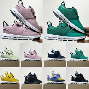 Zapatillas de deporte para niños pequeños en la nube para correr Zapatos para niños Jóvenes Niños Niñas Federer Entrenadores Bebés Niño Diseñador Zapato Bebé Deportes Negro Rosa Azul T Y2QY #