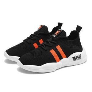 Zapatillas de deporte informales de verano para niños pequeños, zapatos deportivos para niños, zapatillas de tenis blancas clásicas de malla Unisex, zapatillas transpirables de otoño 2021 G1025