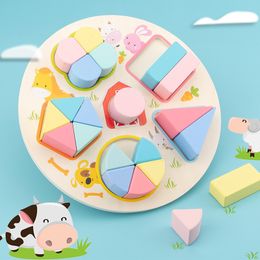 Toddler Toys Puzzle Shape Shape Learning Board Earn