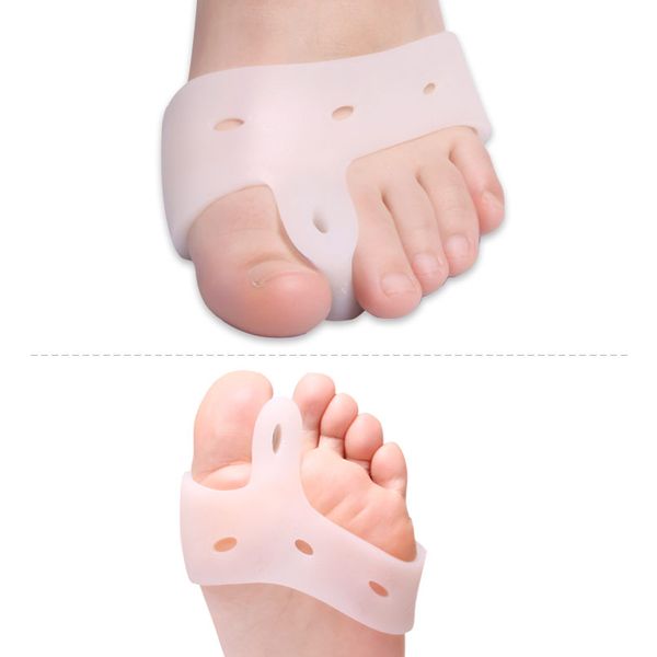 Correcteur d'orteil silice biologique Bigfoot pouce valgus séparateur d'orteil dispositif de correction d'hallux valgus broyeur de coléoptères dispositif orthopédique osseux