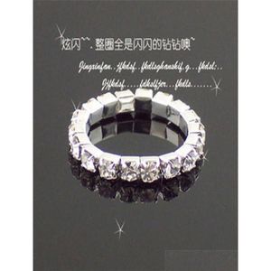 Teenringen Grote promoties 36 stuks Hele sieraden Veel Fl Heldere Tsjechische Steentjes Mode Rekbare Teenringen Voor Dames A809 Hedhs Axjkb 8 Otc7A