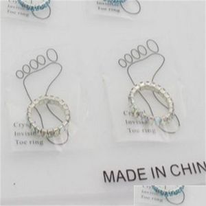 Teen ringen teen ringen grote promoties 36stcs groothandel sieraden veel fL clear tsjechische strass reklagig voor dames a dhseller2010 dhfhw