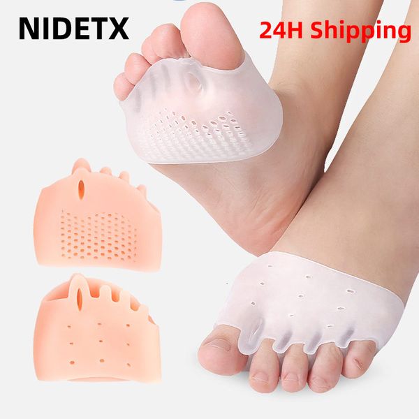 Separadores de los pies 2pcs1Pair Separador Hallux Valgus Corrector Bunion Ortics Protector superpuesto Pedicura de cuidado del pie de la almohadilla del pie 230201