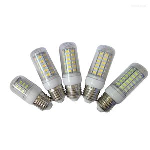 Toika 50 unids/lote bombilla Led E27 SMD5730 lámpara de maíz AC85-265V sin parpadeo bombillas de diseño de curva constante