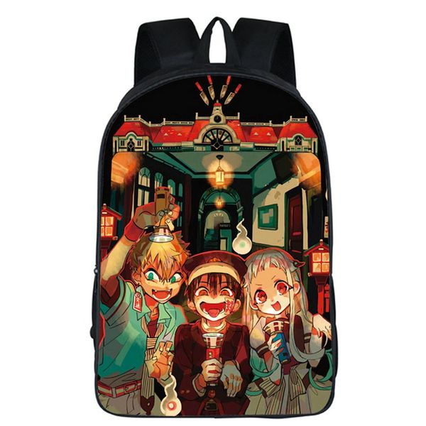 Toilet Bound Hanako Kun Backpack Yashiro Nene Daypack School Sac Cartoon Packsack Print Rucksack Photo Photo Schoolbag Photo Day Pack