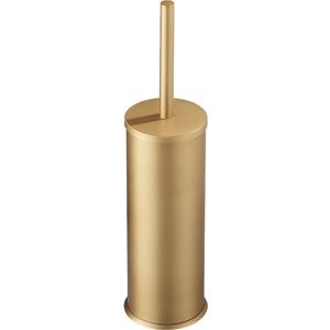 Soportes para cepillos de inodoro Conjunto de aluminio Herramienta de limpieza de baño Lavatorio Tipo de piso Soporte para inodoro Hardware de baño ed GoldBlack Y200407