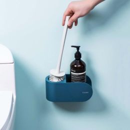 Toiletborstels houders badkamer reiniging huishouden muur hangende lange handgreep zachte haarborstel set schoon benodigdheden