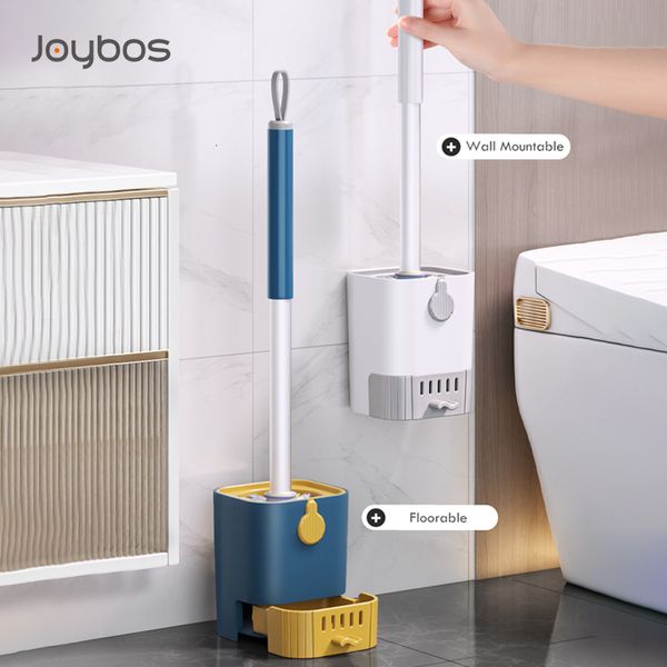 Porte-balais de toilette Brosse à cheveux Brosses de toilette avec ensemble de supports Brosse de nettoyage murale à long manche Brosse de nettoyage des toilettes Accessoires de salle de bain 230605