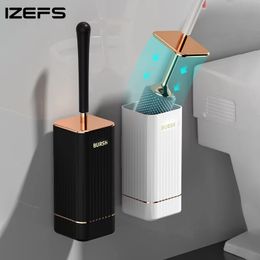 Toiletborstels houders IZEF's muur gemonteerd gemakkelijk te schone kop geen dode hoekreiniging WC Tool badkamer accessoires set 221103