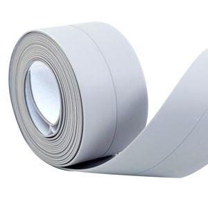 Toilethoek Seal Strip Windows Badband Sealings Sticker PVC Keuken Waterdichte Muurstickers Zelfklevende Naad 3.3MX22mm / 38mm