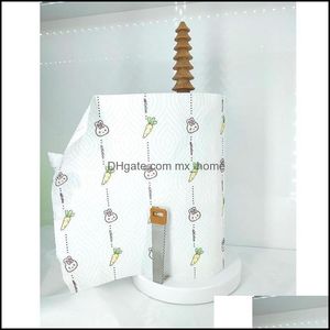 Toilethardware Bad Home Gardentoilet Roll Papierhouder met zuigbodem badkamer handdoek Stand Crafts ornamentrek voor woonkamer Hol