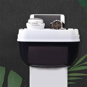Toiletpapierhouder wandmontage hygiënische dispenser waterdichte weefsel opbergdoos voor badkamer en 210423
