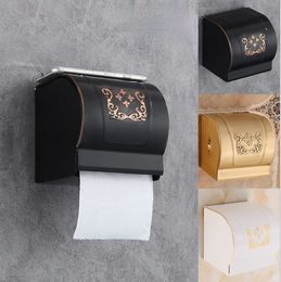 Toiletrolhouder Wandgemonteerde waterdichte roltissuedoos Badkamerhanddoekrek Toiletpapiertissuedoos 231225