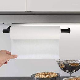 Porte-papier hygiénique 2022 porte-serviettes de haute qualité sous le support d'armoire-support de rouleau auto-adhésif pour cuisine salle de bain
