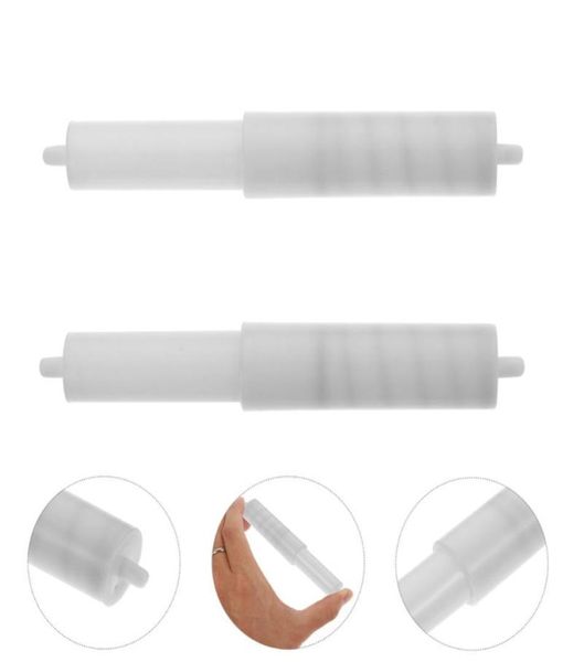 Supports de papier toilette 4 pcs rouleaux de la boîte de tissu de la boîte de carottes à ressort noyau rétractable reel4248940