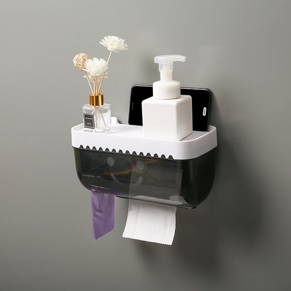 Porte-papier toilette étanche, support de salle de bain, plateau de cuisine, boîte à serviettes, accessoires d'appareil