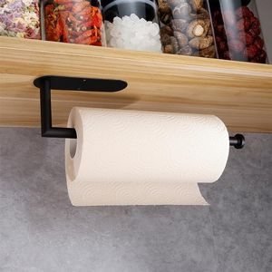 Porte-papier hygiénique en acier inoxydable, supports sans perçage, organisateurs pour cuisine et salle de bains