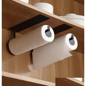 Toiletpapier houders houder stand muur gemonteerd waterdichte handdoek dispenser badkamer rol voor drop levering home tuin badhardware dh5af