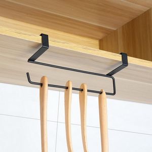 Porte-papier hygiénique Outils de rangement pour la maison Armoire Armoire Étagère à mouchoirs Type de crochet Rouleau de cuisine Porte-serviettes Rack Organisateur d'articles divers