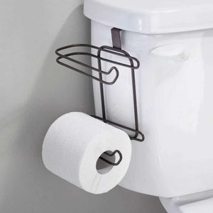 Supports de papier toilettes cuisine en papier rangement porte-rouleau suspendu porte arrière serviette de serviette de barre de barre de salle de bain