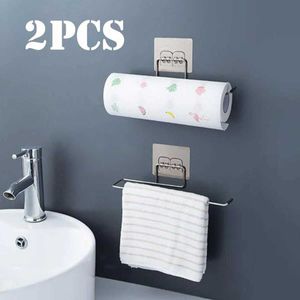 Supports de papier toilette cuisine porte-serviette de toilette support de papier support de tissu de tissu suspendu le support de papier toilettes de salle de bain