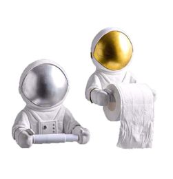 Toiletpapierhouders praktische en creatieve astronaut tissue houder 2 kleuren om te kiezen geschikt voor huis slaapzaal kantoor kan towe7143266 bevatten