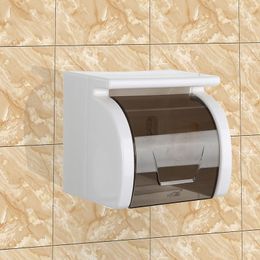 Toiletpapierhouders Punch-vrije roldoos Wall Waterdichte tissue houder creatieve zuigbeker