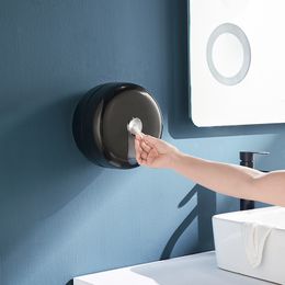 Toiletpapierhouders Rollweefsel Dispenser Trek Traaglijke wandgemonteerde punch vrije dozen voor EL 221207