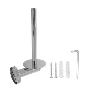 Soportes de papel higiénico Estante de almacenamiento de acero inoxidable Soporte para colgar en la pared Cocina Baño Medio abierto Estante para el hogar Cuarto de baño moderno