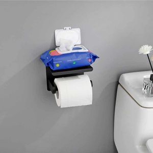 Toilet Paper Holders Stainless Steel Toilet Paper Holder Bathroom Wall Mount WC Paper Phone Holder Shelf Towel Roll shelf Accessories 221205