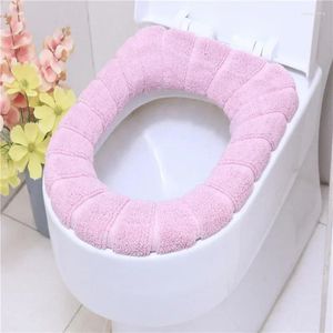 Housses de siège de toilette, 1 à 3 pièces, coussin domestique épais en peluche, housse chauffante