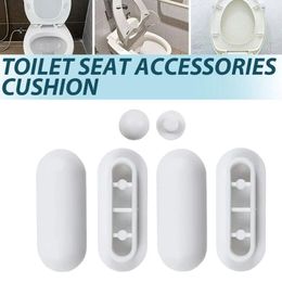 Toiletstoelafdekkingen 1 set bumper WC buffer vervangende kussen universele basis badkamer vochtbestendige huishoudelijke accessoires