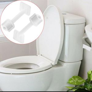 Toiletbrekafdekkingen 1 set reserve plastic scharnier reparatie bouten fitting schroeven ringen kit accessoires voor bevestigingsbedekking