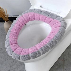 Couvrages de siège de toilette 1 pc couverture universelle hiver