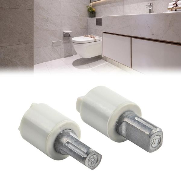 Couvre-siège de toilette 2pc S-Eat Amortisseur rotatif Plastique Noir Hydraulique Soft Close Charnière Plomberie Salle de bains Pièces d'amélioration de l'habitat